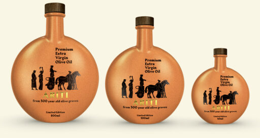 Ariti Olive Oil  bottles